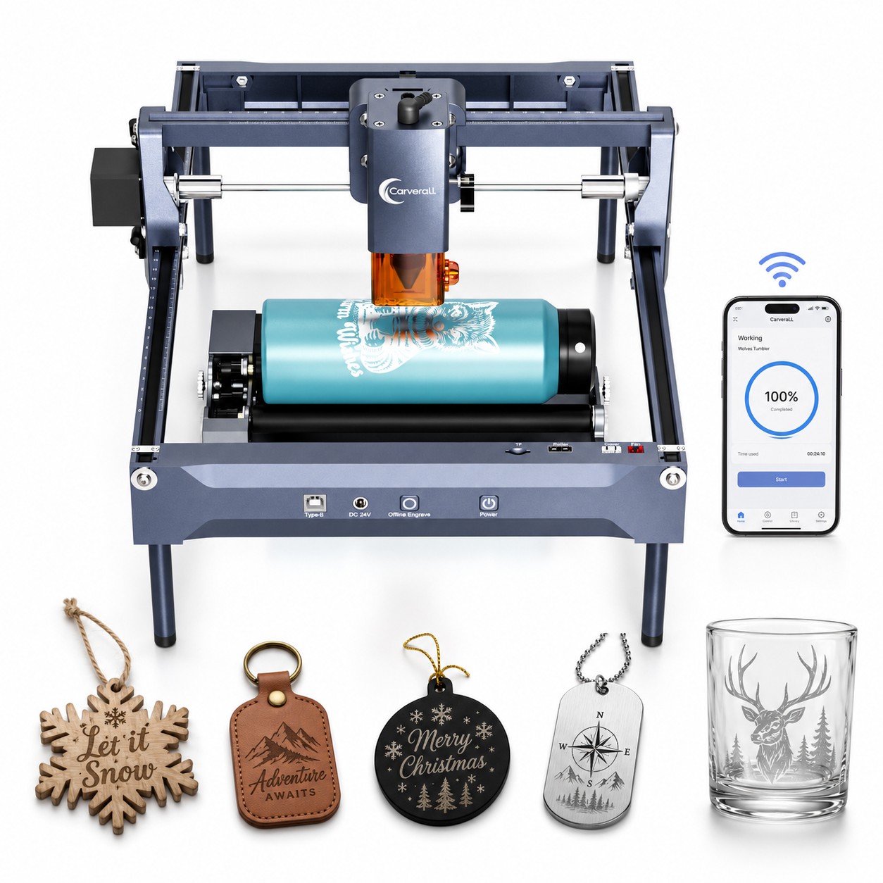 Industrial Laser Engraver - Maszyna do grawerowania laserowego Carverall K15