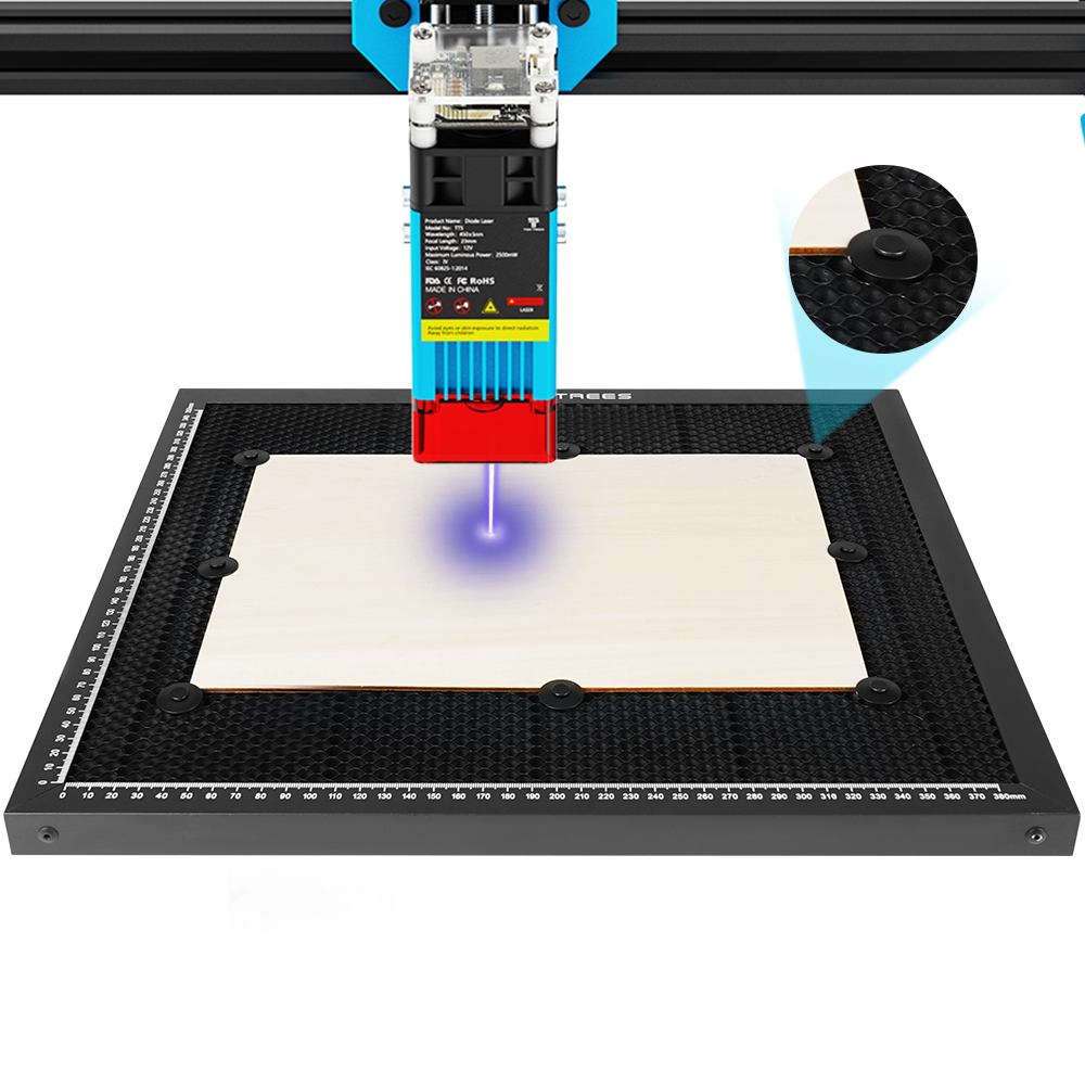 Części do urządzeń laserowych  – Honeycomb Laser Bed recenzja i cena