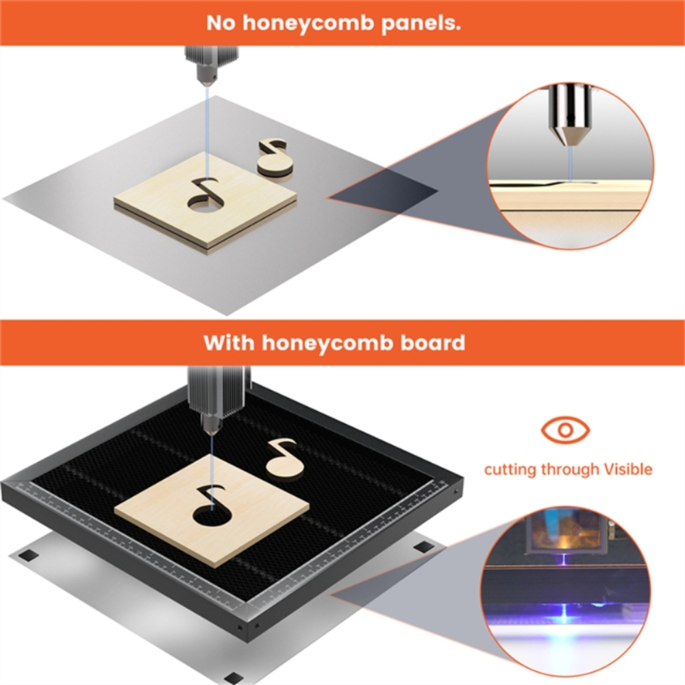 Stół roboczy ACMER 260*215mm 5 – Honeycomb Laser Bed recenzja i cena