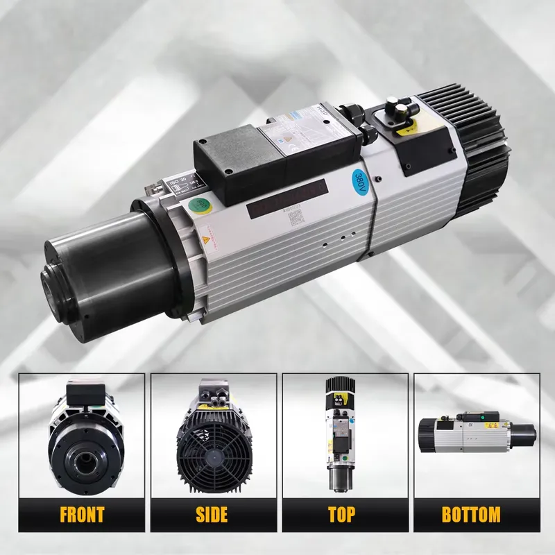 AP01 9KW ISO30 Chłodzony powie – Cnc Spindle Motor recenzja i cena